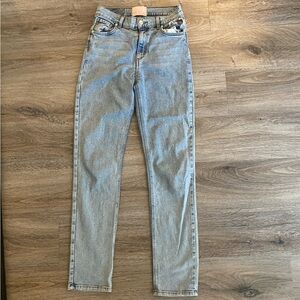 REVOLVE ripped jeans.